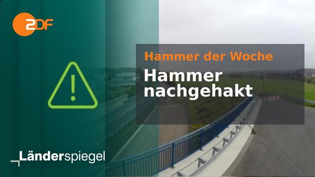 Hammer nachgehakt | Hammer der Woche vom 01.11.2025 | ZDF