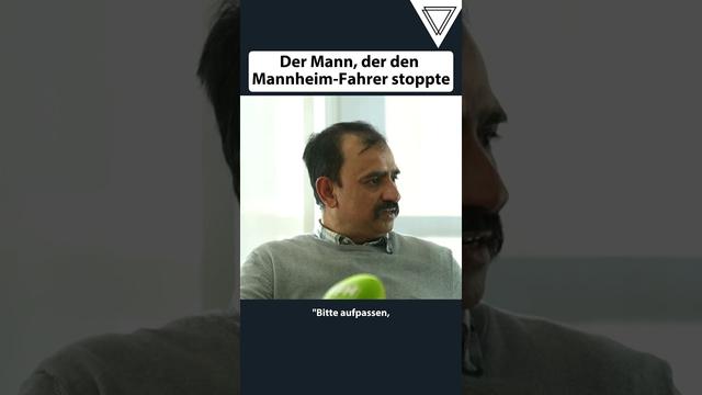 Dieser Held stoppte den Täter von Mannheim