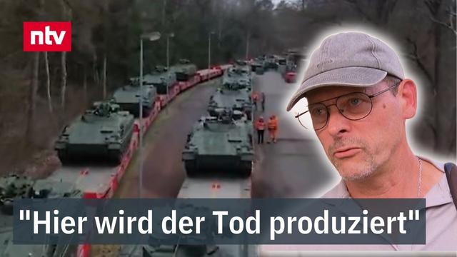 Hier wird der Tod produziert" - Rheinmetall-Ort Unterlüß am Tropf der Rüstungsindustrie | ntv