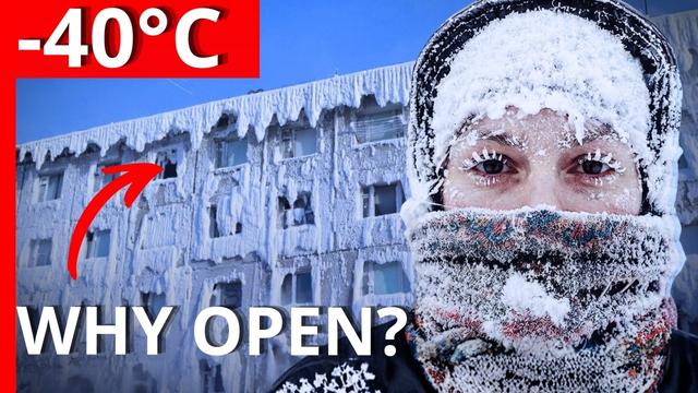 Why Russians leave windows open in -40C? (-40 °F)