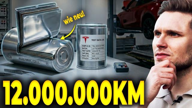 Selbstheilender Akku entdeckt: Zelle schafft 12 Mio. km Lebensdauer!