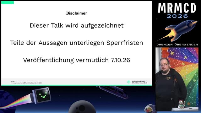 MRMCD2026 - Wie die ePA so die Wallet - Eine freundliche Einführung in unterkomplexe IT-Infrastruktu