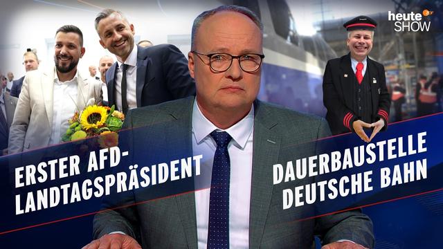 CDU-Stimmen für die AfD? | Bahnsanierung | Deutsche Einheit | heute-show vom 09.10.2026