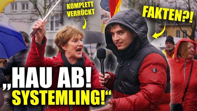 Ich KONFRONTIERE AfD Querdenker Mit FAKTEN! Sie RASTEN Aus! 🤡