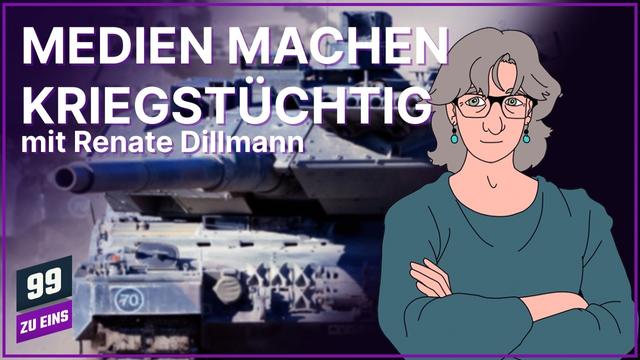 Die Rolle der Medien auf dem Weg in die Kriegstüchtigkeit - Vortrag mit Renate Dillmann