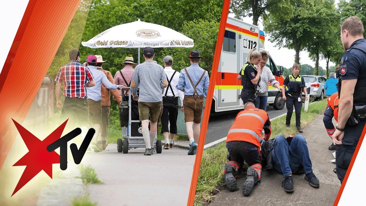 Bier, Bollerwagen, Blaulicht: So feiert Deutschland Vatertag | stern TV