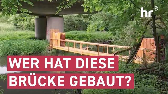 Mysteriöse Brücke über der Lahn | maintower