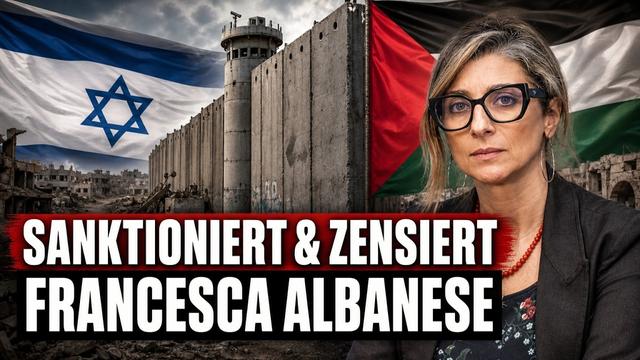 Sanktioniert, isoliert & zum Schweigen gebracht: Francesca Albanese