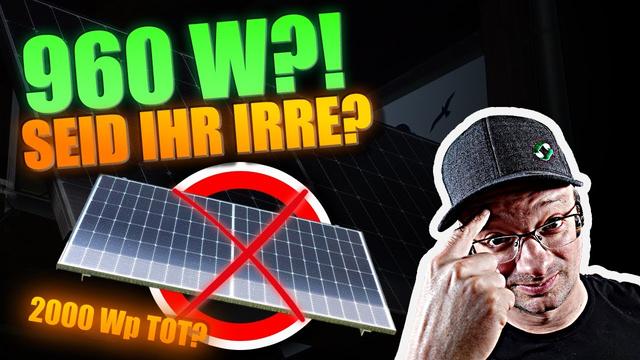 Alle feiern die neue Balkonkraftwerk-Norm – Nicht euer ERNST?!