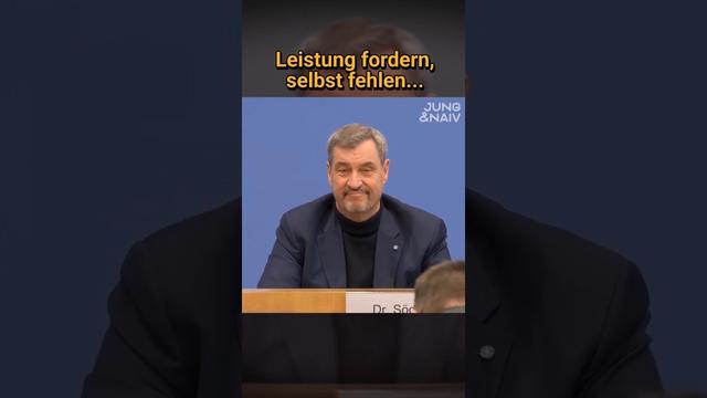 Leistung fordern, selbst fehlen