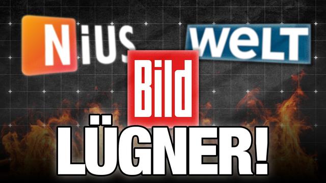 So lügen Bild, Welt & Nius euch an!