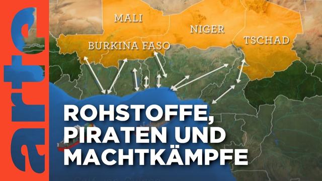Golf von Guinea: Wachstums- und Krisenregion | Mit offenen Karten | ARTE