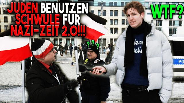 JUDEN & SCHWULE bringen NS-Zeit zurück?!💀 - AfD Reichsbürger Interview...