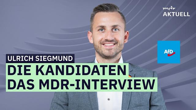 AfD zur Landtagswahl Sachsen-Anhalt: "Sehr viele möchten diese Zeit zurück" | MDR AKTUELL Talk