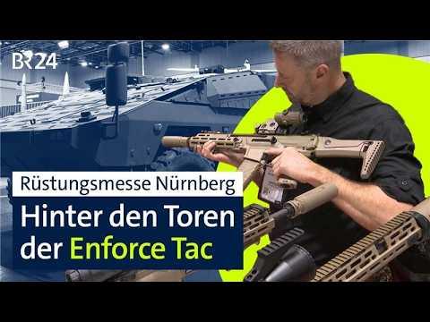 Kampfdrohnen und Raketenabwehr: Blick hinter die Kulissen der Messe Enforce Tac | BR24 vor Ort