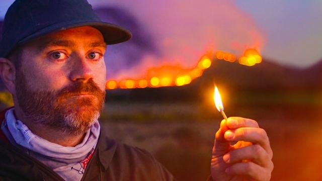 Who Keeps Setting the Mourne Mountains On Fire?