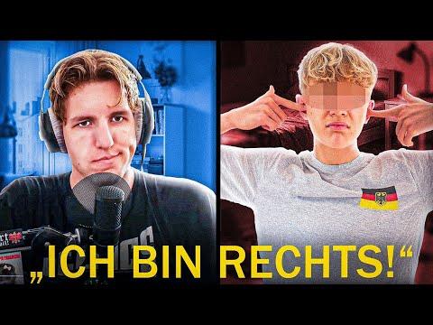 13 jähriger HATER hat sich über HITLER-REDE RADIKALISIERT?! - DISKUSSION mit RECHTEM ZUSCHAUER!😳😳