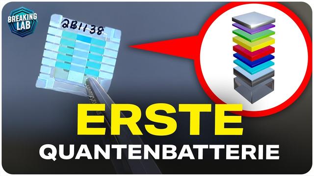Erste funktionsfähige Quantenbatterie vorgestellt!