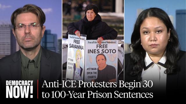 Prairieland Nine: Texas ICE Protesters Get Up to 100 Years in Prison as Trump Targets Anti-Fascists