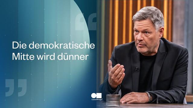 Zerbricht die politische Ordnung, Herr Habeck? | Caren Miosga