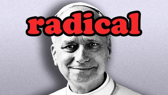 the Pope goes Marxist