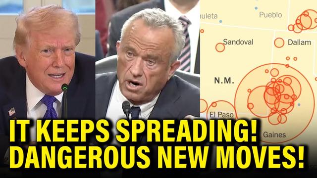 Trump Pulls DANGEROUS STUNT as DISEASE RAGES