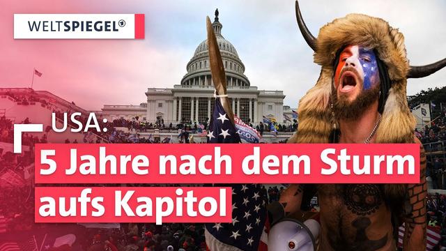 USA: Trump und der Kapitol-Sturm: Wie ein Tag das amerikanische Volk entzweit | Weltspiegel