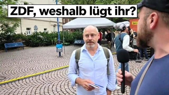 ZDF Fake News Sender in Sachsen Anhalt erwischt!