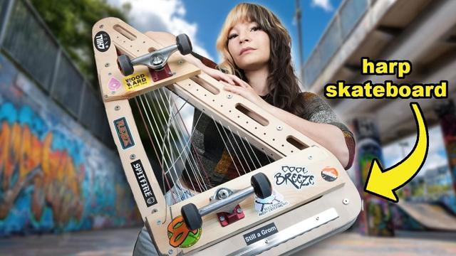 Can You Kickflip a Harp?