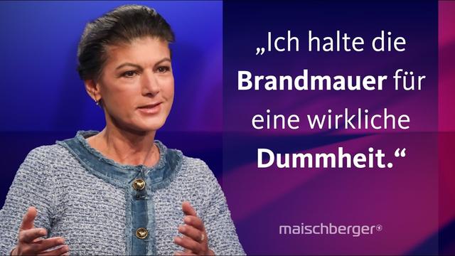 Wie geht es für das BSW weiter? Sahra Wagenknecht im Gespräch | maischberger