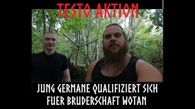 Testo Aktion: Jung Germane qualifiziert sich für Bruderschaft Wotan