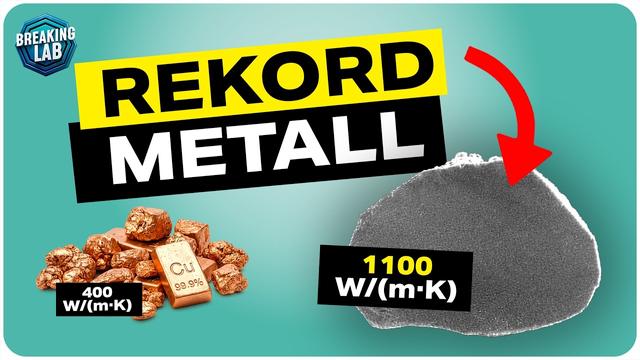 Nach über 100 Jahren: Dieses Metall bricht den Rekord im Transport von Wärme