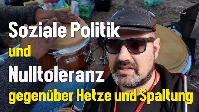 Unsere Stimme für die Demokratie - Protest gegen die AfD in Waldeck-Sachsenhausen