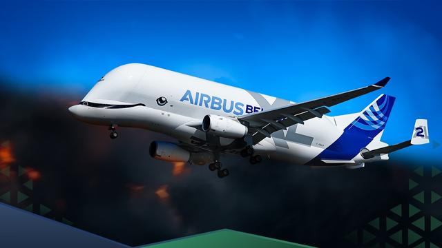 Airbus hat ein Problem mit dem Beluga-Flugzeug