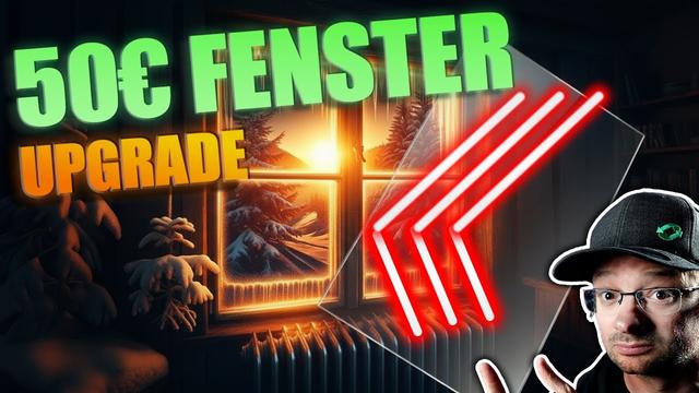 30 Jahre alte Fenster für je 50€ gedämmt: Das Ergebnis ist MEGA! Warum macht das nicht jeder?