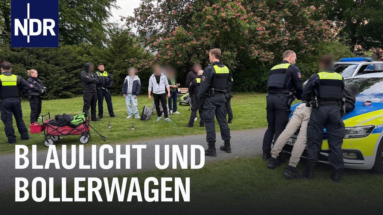 Polizeieinsatz am Vatertag in Braunschweig | Die Nordreportage | NDR Doku
