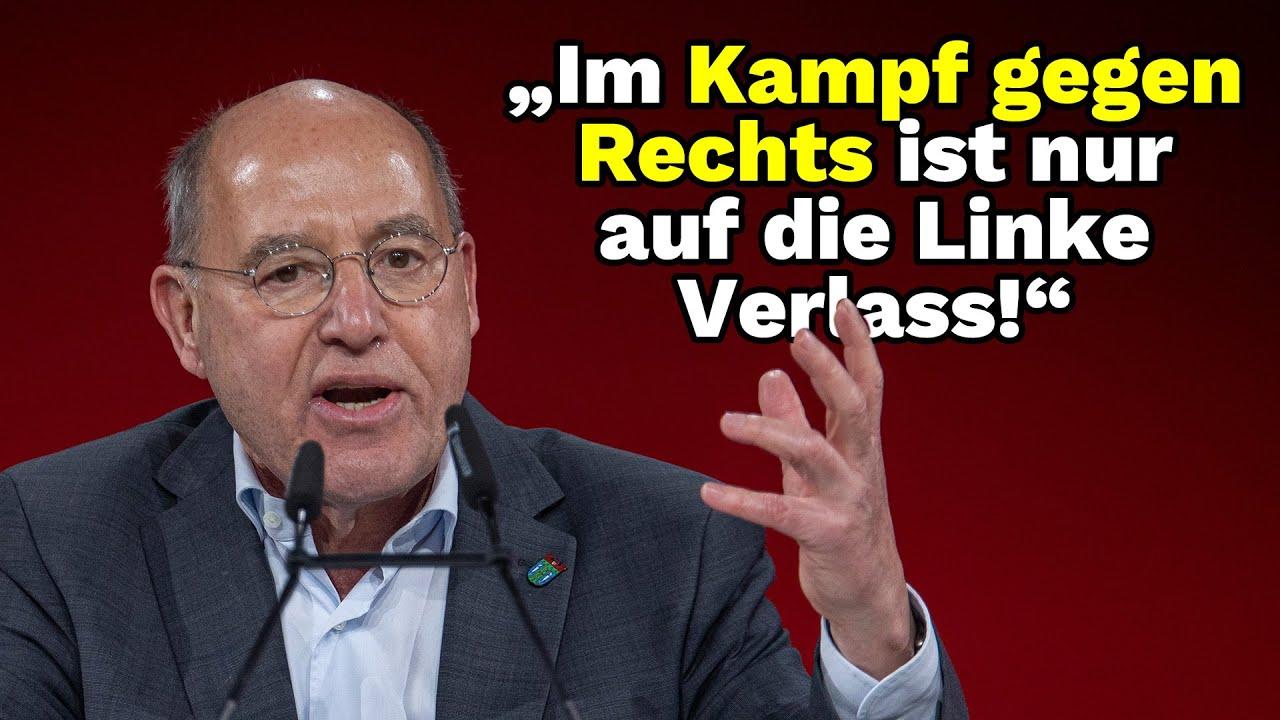 Gregor Gysi hält KÄMPFERISCHE REDE zur BUNDESTAGSWAHL!