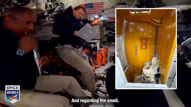 Artemis 2 Crew Reports Burning Smell from Orion's Space Toilet