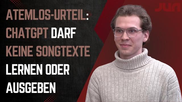 Atemlos-Urteil: ChatGPT darf keine Songtexte lernen oder ausgeben
