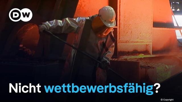 Zölle, China, Energiepreise: Kann europäischer Stahl wettbewerbsfähig bleiben? | DW Nachrichten