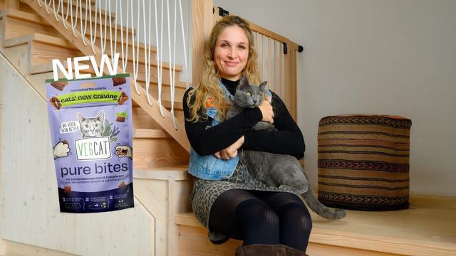 🚀 LAUNCH ALERT: Der erste Katzensnack seiner Art! 😼💚