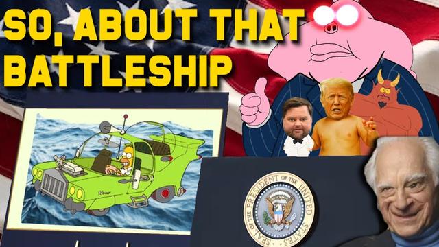 So, can we talk about Trump's new "battleship"?