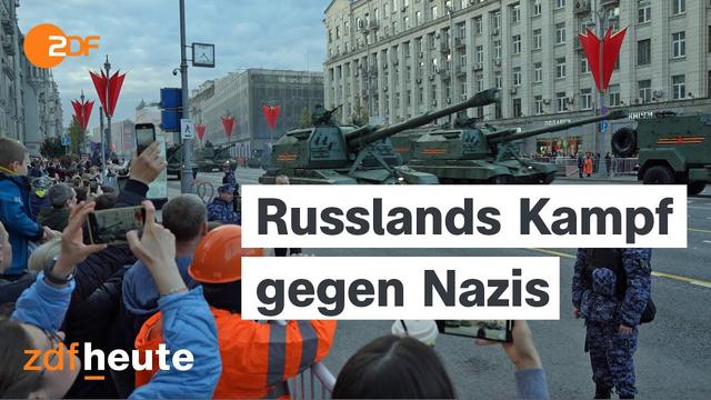 Tag des Sieges: Putins Gedenken an Nationalsozialismus und der Ukraine-Krieg heute | auslandsjournal