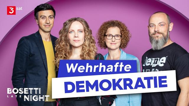 Wer hat Angst vor der AfD? | BOSETTI LATE NIGHT mit Bijan Moini, Heike Klüver, Max Heckel