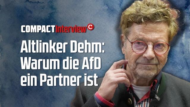 Altlinker Dehm: Warum die AfD ein Partner ist!
