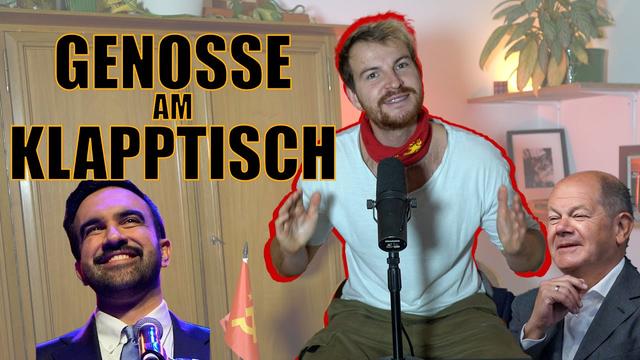 Politik-REALITY, ZWANG und BLUT | Genosse am Klapptisch