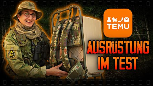 Ich teste wieder Outdoor Ausrüstung von TEMU -👌​​Top oder Schrott👎