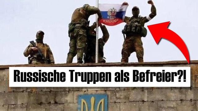 Begrüßen Ukrainer in diesem Video russische Soldaten?