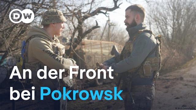 Ukrainische Drohnenpiloten an der Frontlinie nahe Pokrowsk