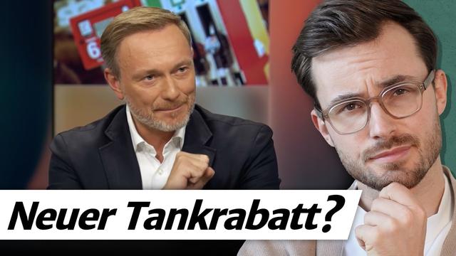 Neuer Tankrabatt? DAMIT hat Lindner Recht!
